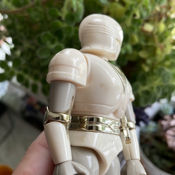 1995 Bandai Power Rangers Space Alien WHITE BATTLE BORG Action Figure - AS IS - Picture 3 of 5